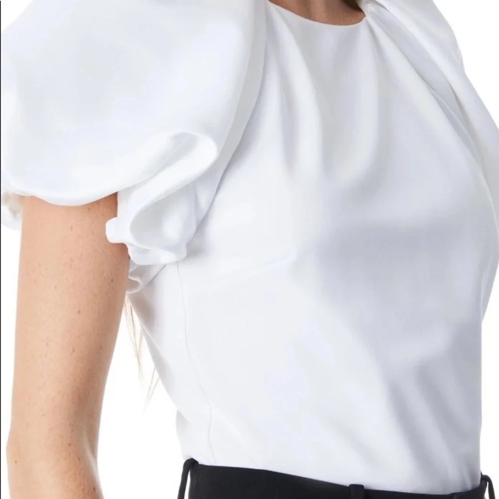 CICI BUBBLE SLEEVE TOP - Picture 5 of 11